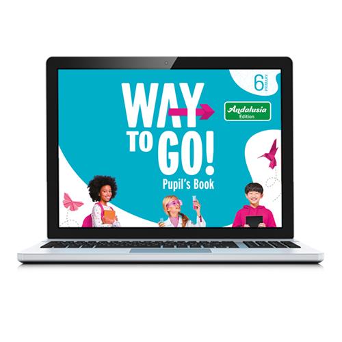 e: Way to Go! Andalucía 6 Pupils Book: libro de texto versión digital