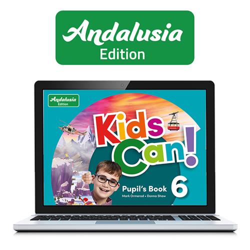 e: KIDS CAN! Andalucia 6 Pupils Book: libro de texto de inglés versión digital