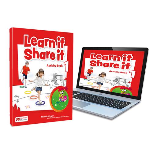 Learn it Share it 1 Activity Book: Cuaderno de actividades impreso con acceso a la versión digital