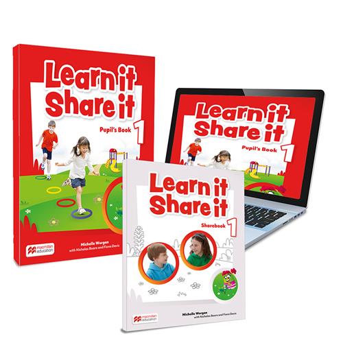 Learn it Share it 1 Pupils Book: Sharebook & libro de texto impreso con acceso a la versión digital