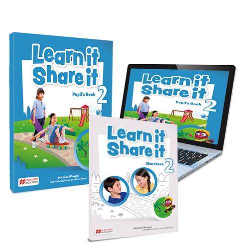 Learn it Share it 2 Pupils Book: Sharebook & libro de texto impreso con acceso a la versión digital
