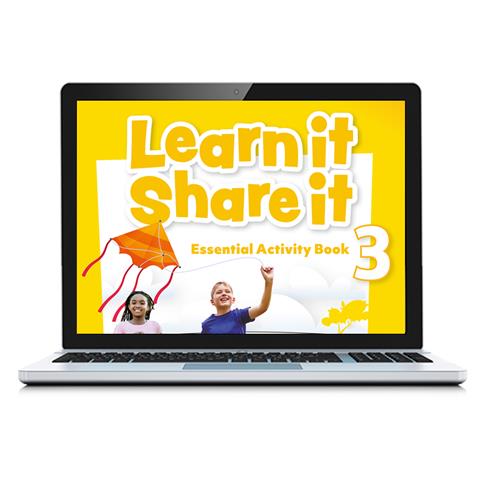 e: Learn it Share it 3 Activity Book: cuaderno de actividades de refuerzo impreso y digital