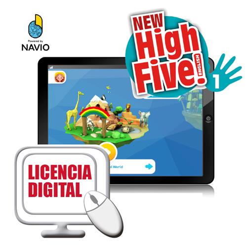 e: New High Five! 1 Licencia de acceso a Pupils App en Navio