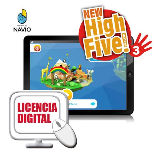 e: New High Five! 3 Licencia de acceso a Pupils App en Navio