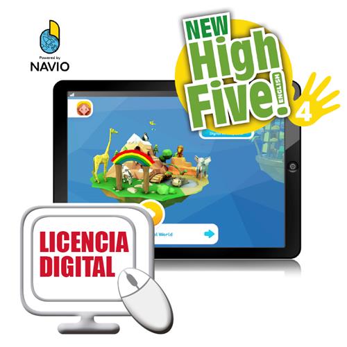 e: New High Five! 4 Licencia de acceso a Pupils App en Navio