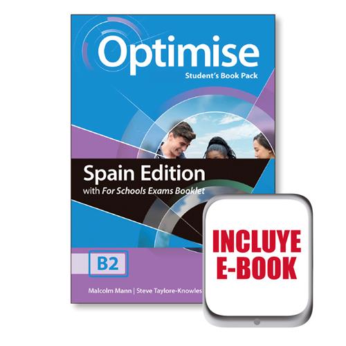 Optimise B2 Student´s Book and Digital Student´s Book Pack