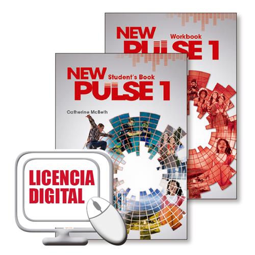 e: New Pulse 1 Digital Students Book + Online Work Book Pack - digital licence 2019
