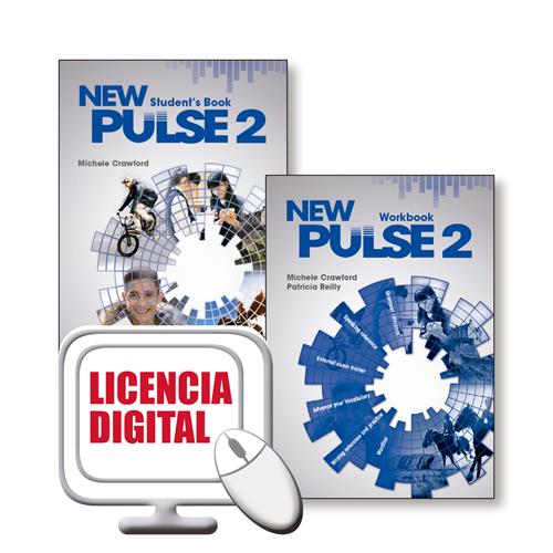 e: New Pulse 2 Digital Students Book + Online Work Book Pack (digital licence 2019)