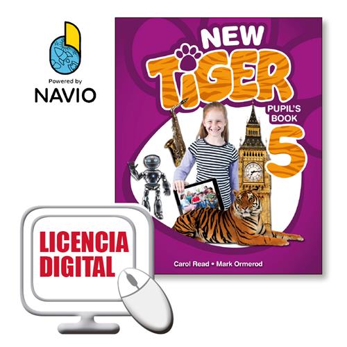 e: New Tiger 5 Digital Pupils Book