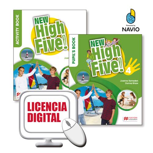 e: New High Five! 4 Digital Pupils Book + Digital Activity Book Pack