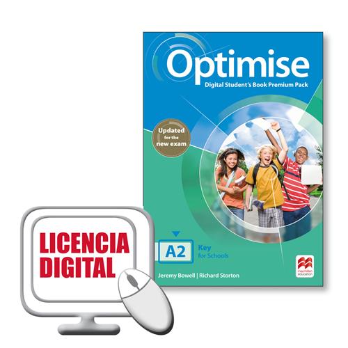 e: Optimise A2 Digital Students Book Premium Pack