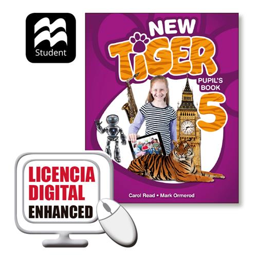 e: New Tiger Enhanced 5 Digital Pupils Book